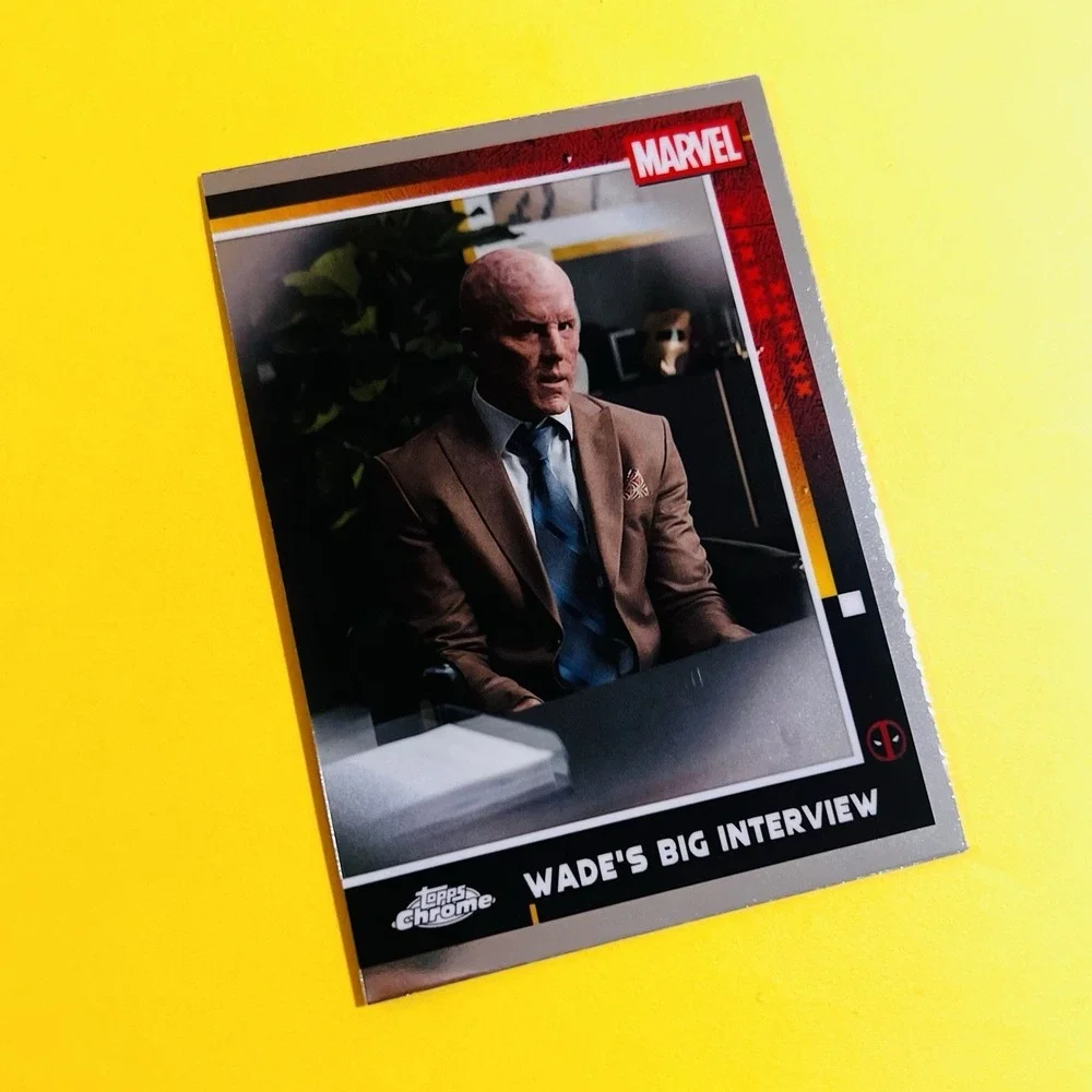 2025 Topps Chrome Deadpool & Wolverine Wade's Big Interview‎ #55 Insert